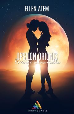 Couverture Upsilon d'Ellen Atem, roman lesbien de science-fiction